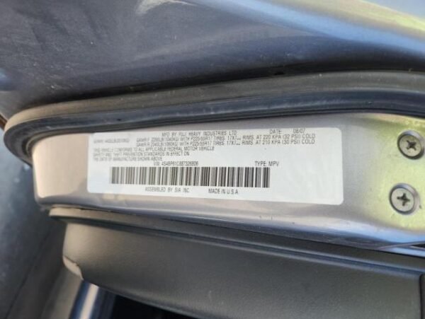 2008 SUBARU OUTBACK 2.5I - Image 13
